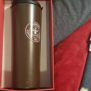 Starbucks brown Heritage venti, 20 oz tumbler